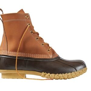 Men's Brown and Black Boots